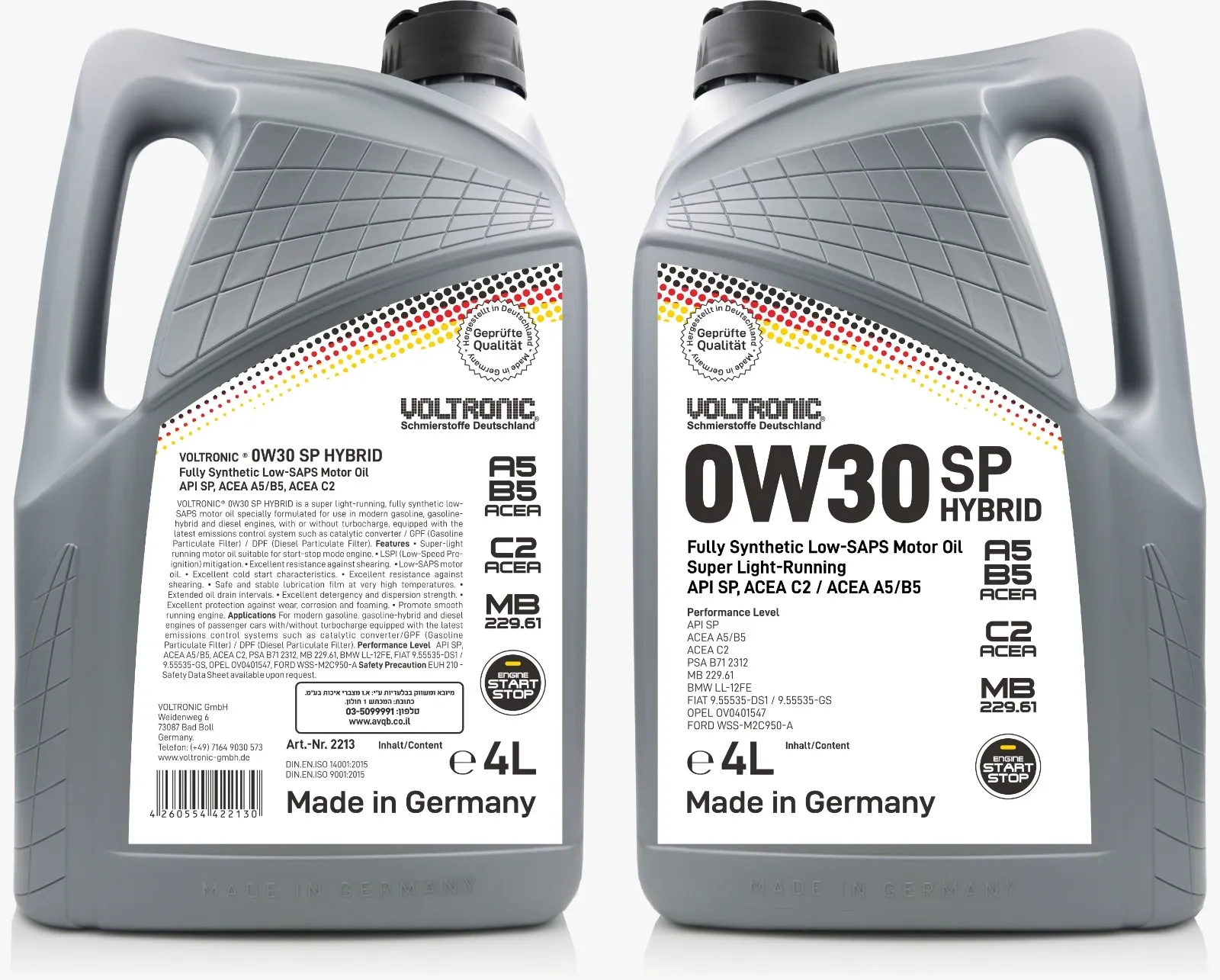 Voltronic 0W30 SP Hybrid