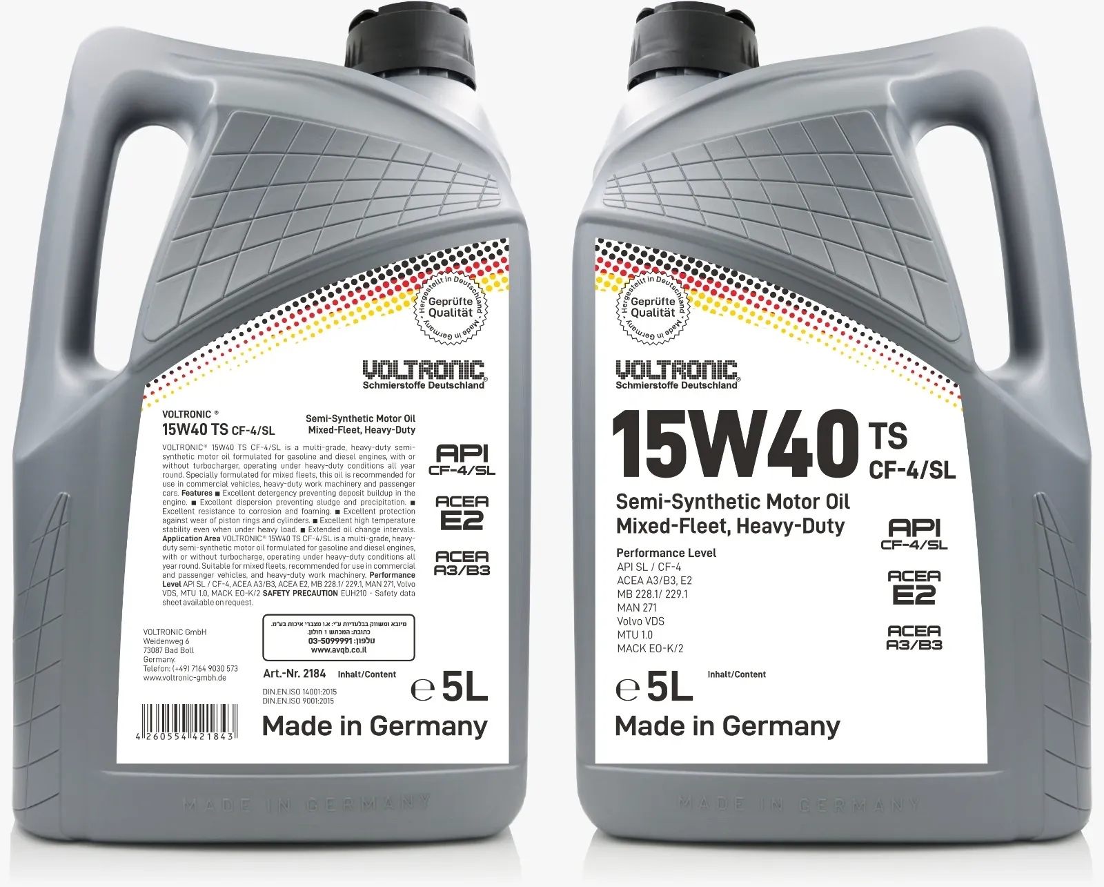 Voltronic 15W40 TS CF-4/SL