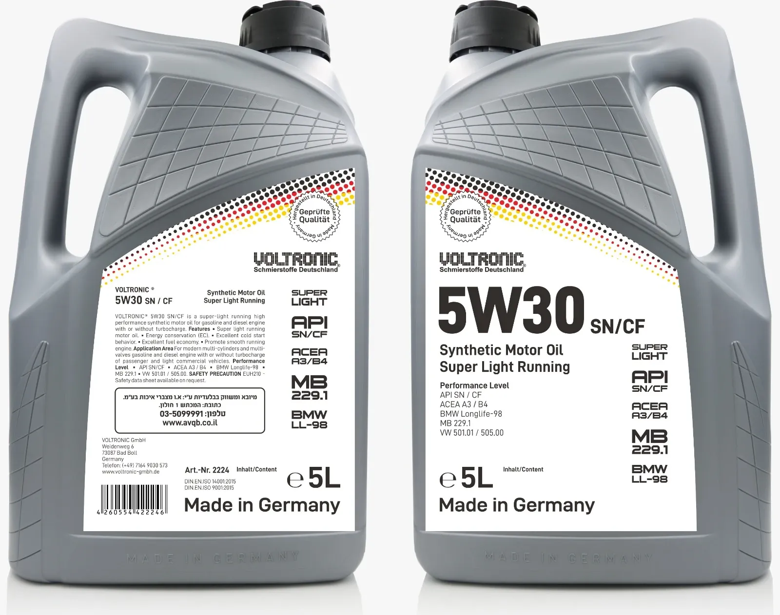 Voltronic 5W30 SN/CF Super Light